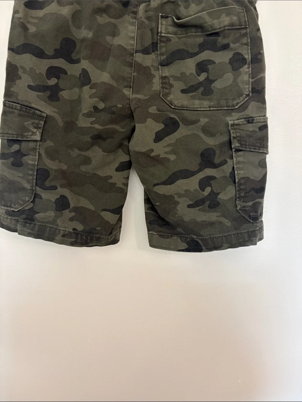 Old Navy Boys' Camo Cargo Shorts - Green/Black